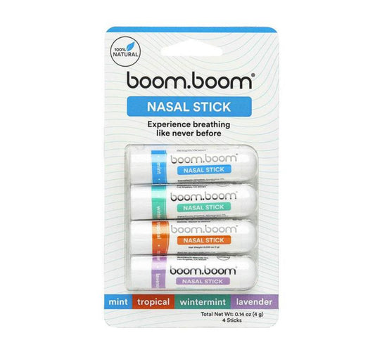 BoomBoom Nasal Stick: Powerful Essential Oil
Vapors | Featured on Shark Tank | Breathe In Life